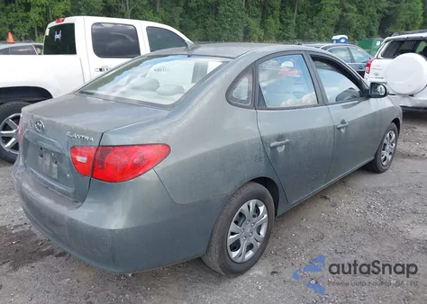 2009 Hyundai Elantra Gls from USA, damaged, VIN KMHDU46D99U758055